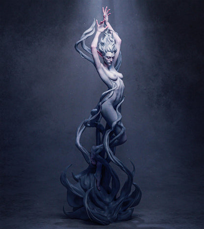 1:12 Siren | Resin Garage Kit Sculpture Anime Video Game Fan Art Statue | CA 3D Studios