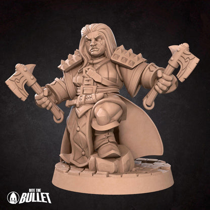 Duergar Fighter | TABLETOP SCALE | D&D TTRPG Miniature | Bite the Bullet