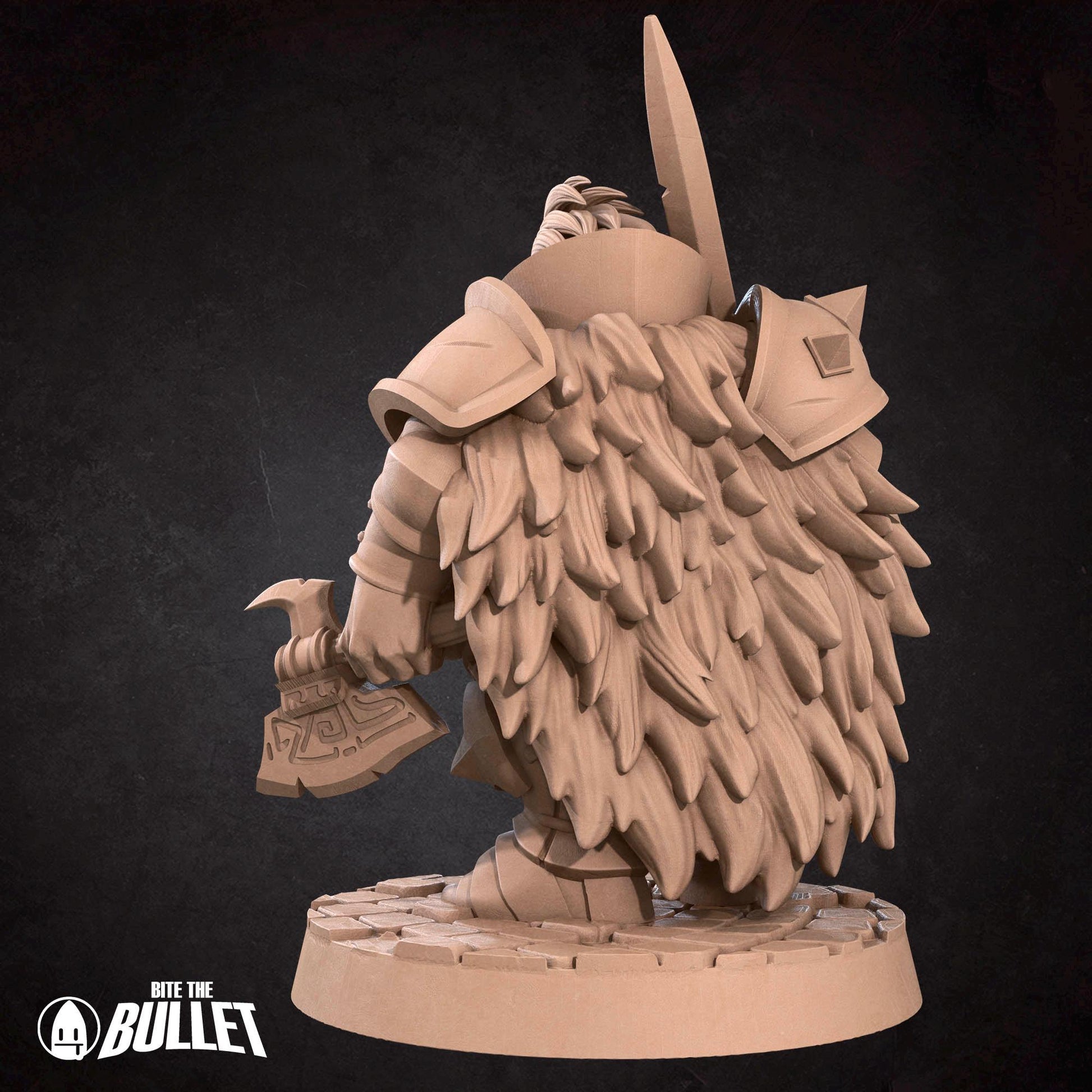 Duergar Warrior | TABLETOP SCALE | D&D TTRPG Miniature | Bite the Bullet