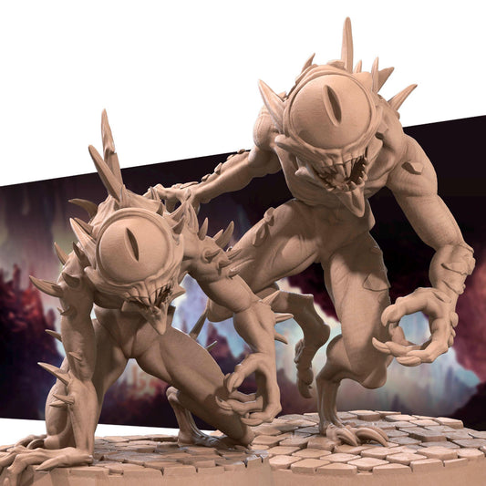 Nothics | Tabletop Scale | D&D TTRPG Monster Miniature | Bite the Bullet