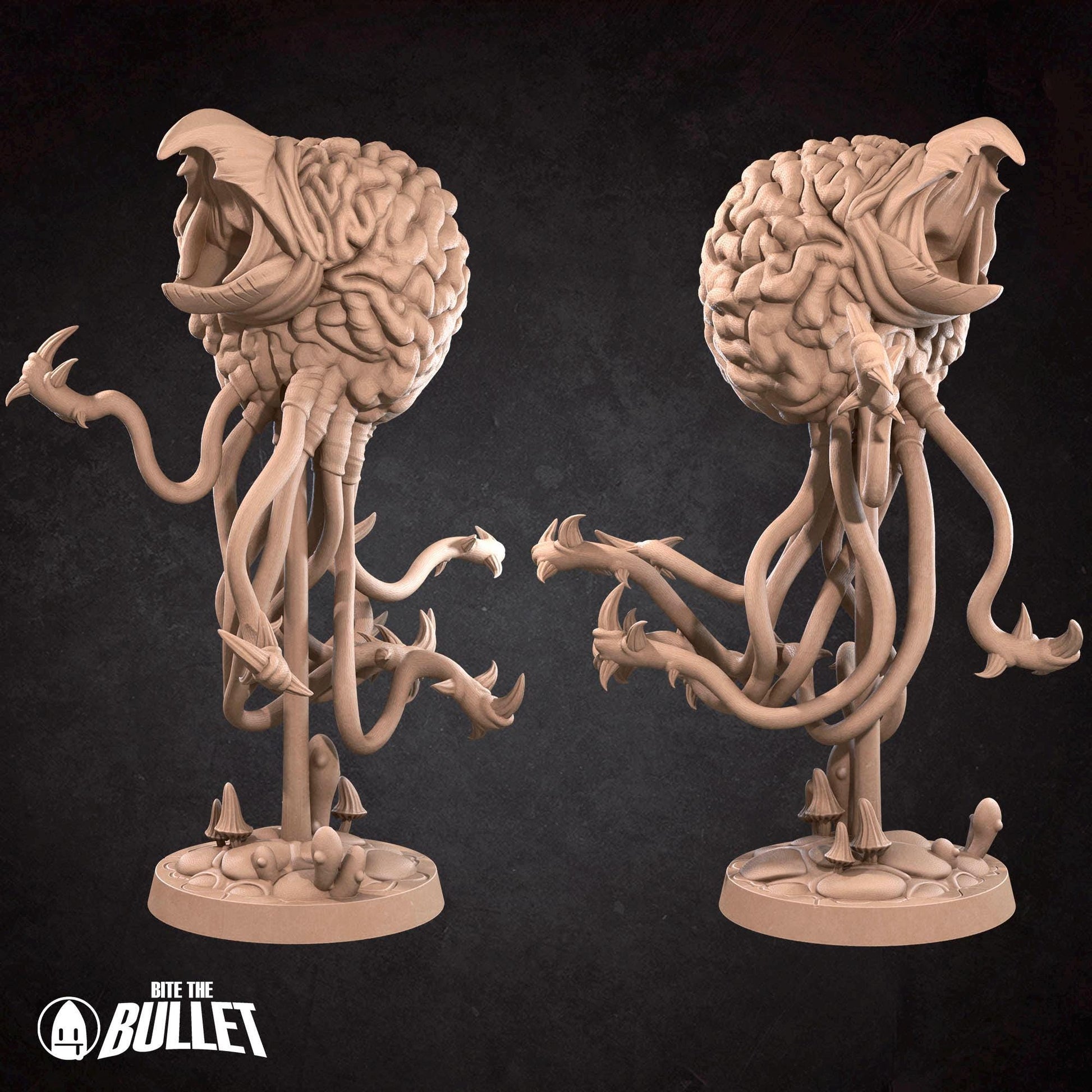 Grell | Tabletop Scale | D&D TTRPG Monster Miniature | Bite the Bullet