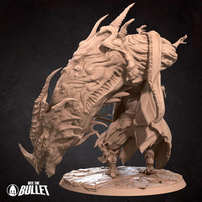 Bullet Dark Souls, Grafted | TABLETOP SCALE | D&D TTRPG Miniature | Bite the Bullet | Unpainted, Unplated Resin 8k