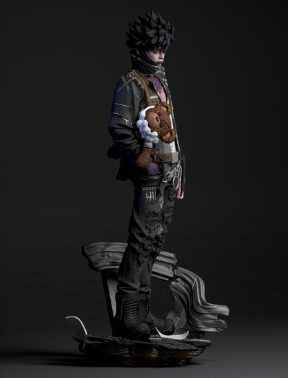 1:12 Fiery Villain | Resin Garage Kit Sculpture Anime Video Game Fan Art Statue | CA 3D Studios