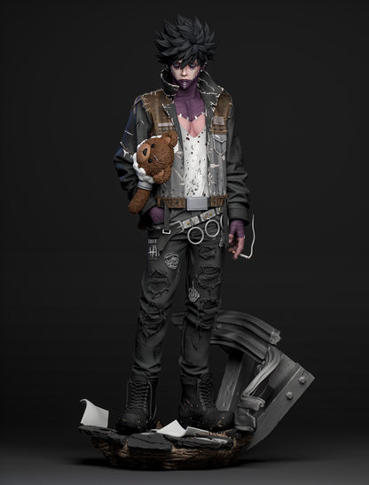 1:12 Fiery Villain | Resin Garage Kit Sculpture Anime Video Game Fan Art Statue | CA 3D Studios