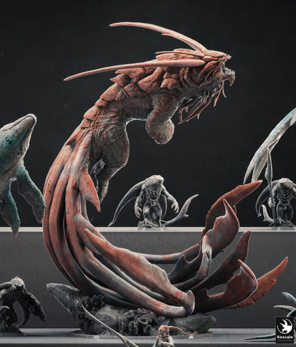 Kraken Shipbreaker | TABLETOP SCALE | TTRPG Monster Miniature | Rescale Miniatures