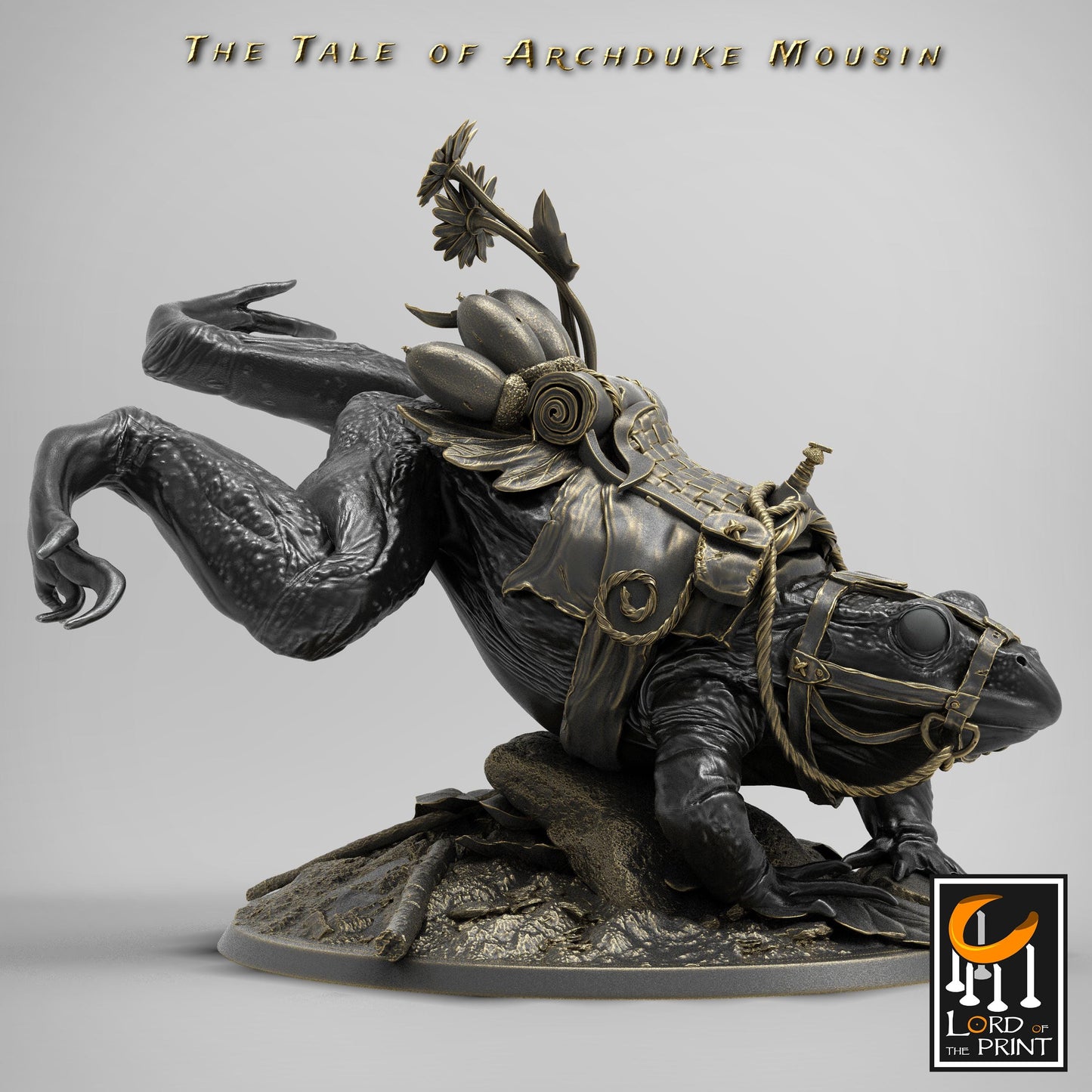 Frog Land, The Tale of Archduke Mousin | TABLETOP SCALE Monster Miniature | Rescale Miniatures