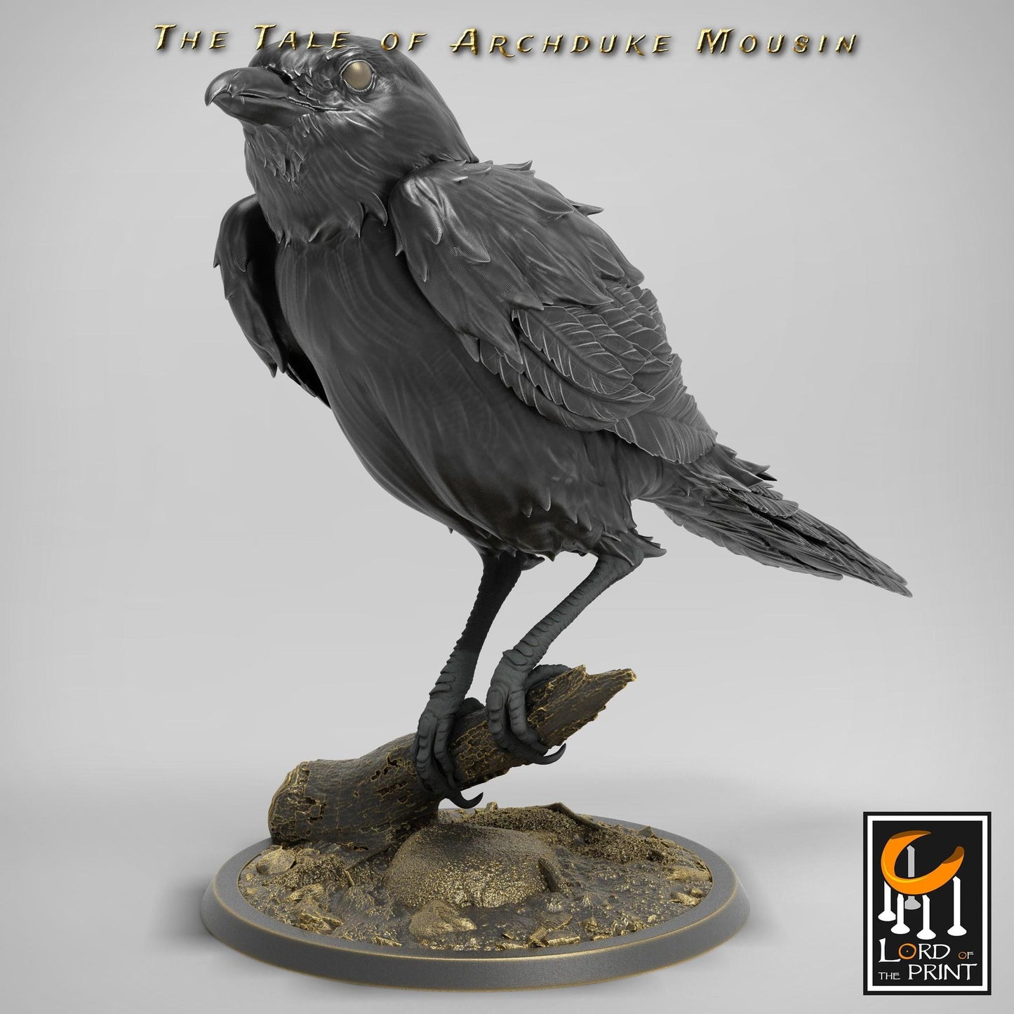 Magpie Perch, The Tale of Archduke Mousin | TABLETOP SCALE Monster Miniature | Rescale Miniatures