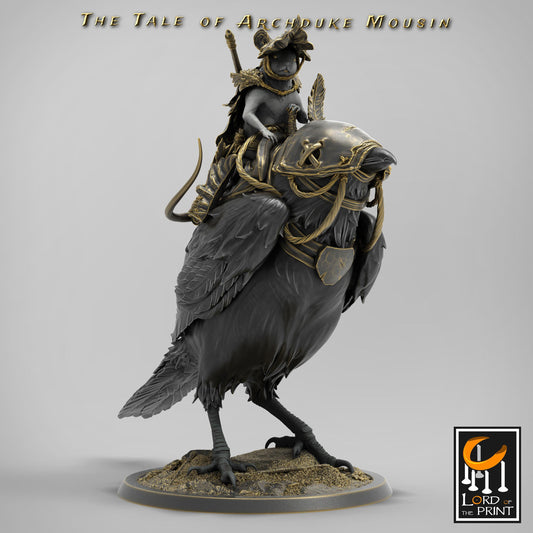 Magpie Stand, The Tale of Archduke Mousin | TABLETOP SCALE Monster Miniature | Rescale Miniatures