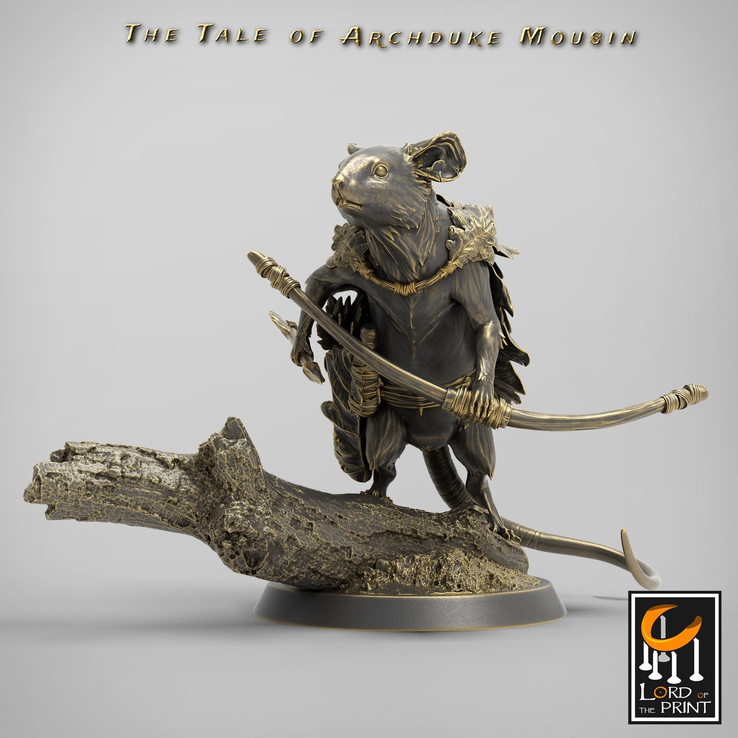 Mouse Look Forward, The Tale of Archduke Mousin | TABLETOP SCALE Monster Miniature | Rescale Miniatures