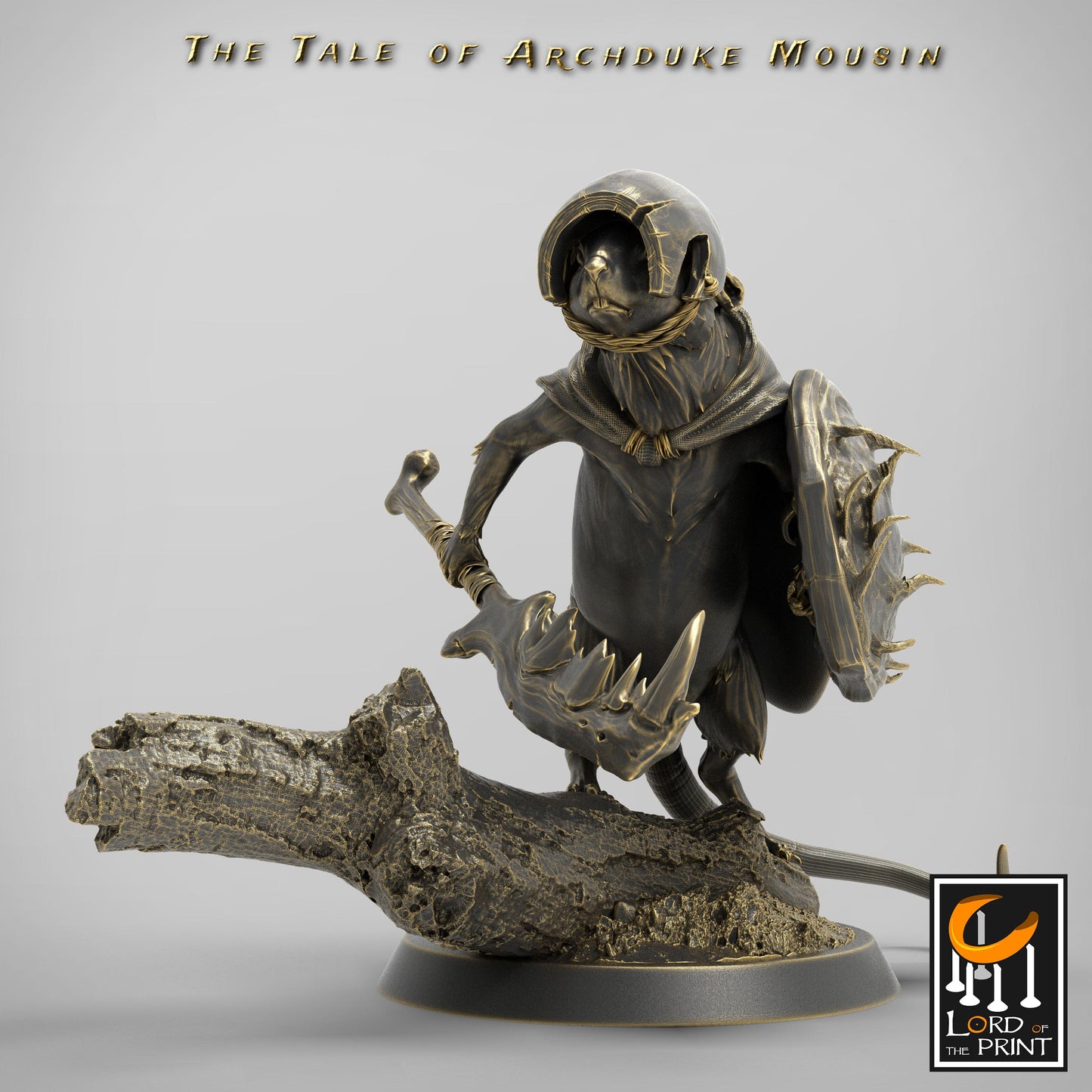 Mouse Look Forward, The Tale of Archduke Mousin | TABLETOP SCALE Monster Miniature | Rescale Miniatures