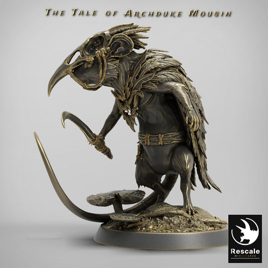 Mouse Look Right, The Tale of Archduke Mousin | TABLETOP SCALE Monster Miniature | Rescale Miniatures