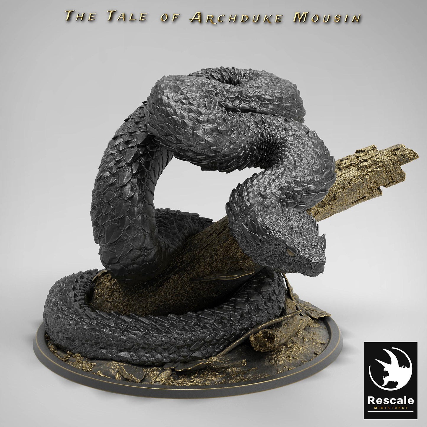 Viper, The Tale of Archduke Mousin | TABLETOP SCALE Monster Miniature | Rescale Miniatures