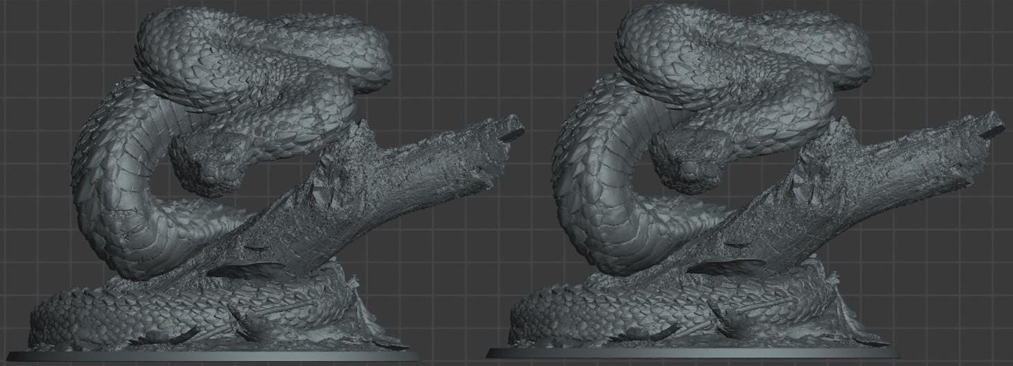 Viper, The Tale of Archduke Mousin | TABLETOP SCALE Monster Miniature | Rescale Miniatures