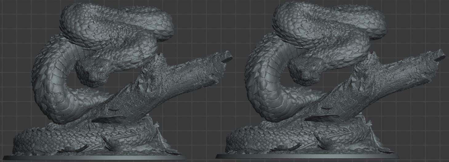 Viper, The Tale of Archduke Mousin | TABLETOP SCALE Monster Miniature | Rescale Miniatures
