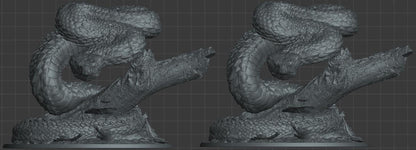 Viper, The Tale of Archduke Mousin | TABLETOP SCALE Monster Miniature | Rescale Miniatures