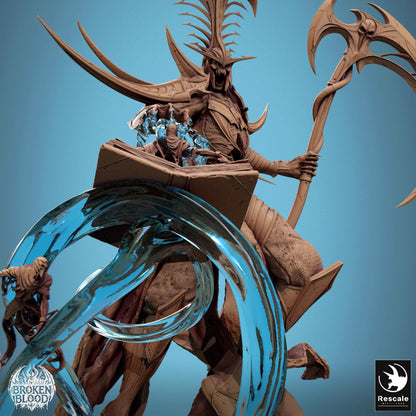 Velkaran the Fallen, Broken Blood | TABLETOP SCALE | TTRPG Monster Miniature | Rescale Miniatures