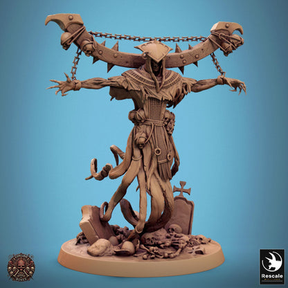 Styxon the Quartered, Undead Wraith Lich | TABLETOP SCALE | TTRPG D&D Monster Miniature | Rescale Miniatures