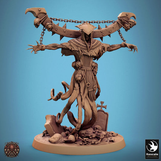 Styxon the Quartered, Undead Wraith Lich | TABLETOP SCALE | TTRPG D&D Monster Miniature | Rescale Miniatures