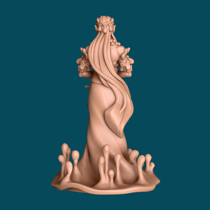 Ink a Priestess of the Deep | D&D TTRPG Miniature | Awkward Penguin Minis