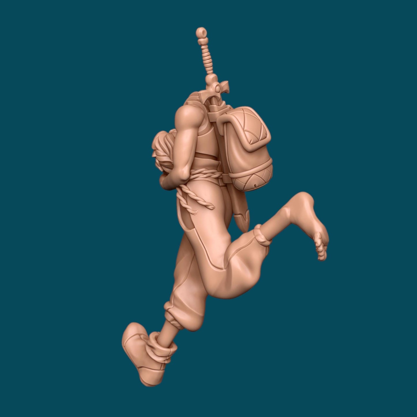 Marlow a Joyful Revenant | D&D TTRPG Miniature | Awkward Penguin Minis