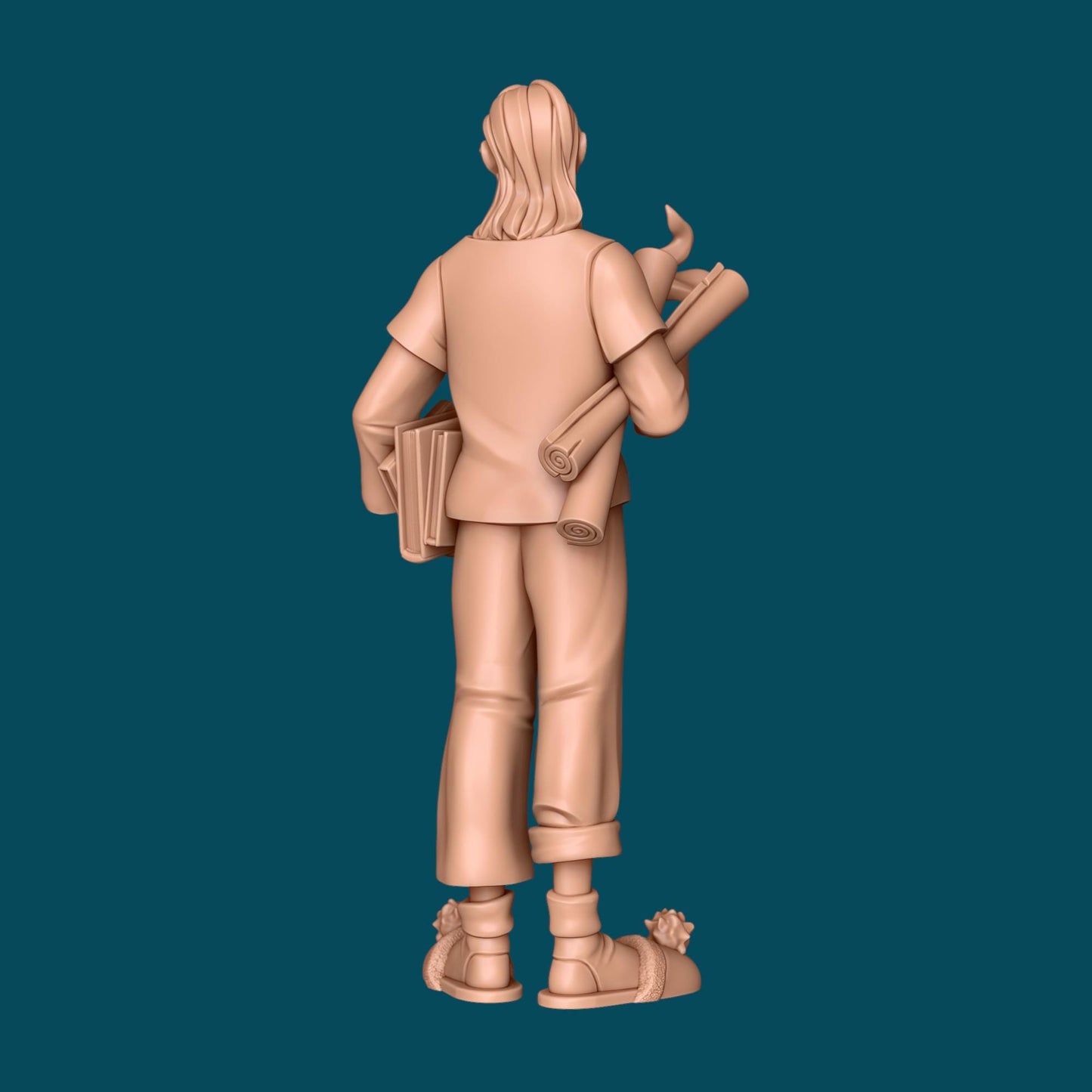 Mel a Sleepy DM | D&D TTRPG Miniature | Awkward Penguin Minis