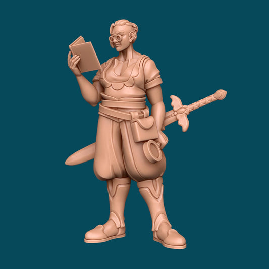 Ta'ar a Scholarly Goliath | D&D TTRPG Miniature | Awkward Penguin Minis