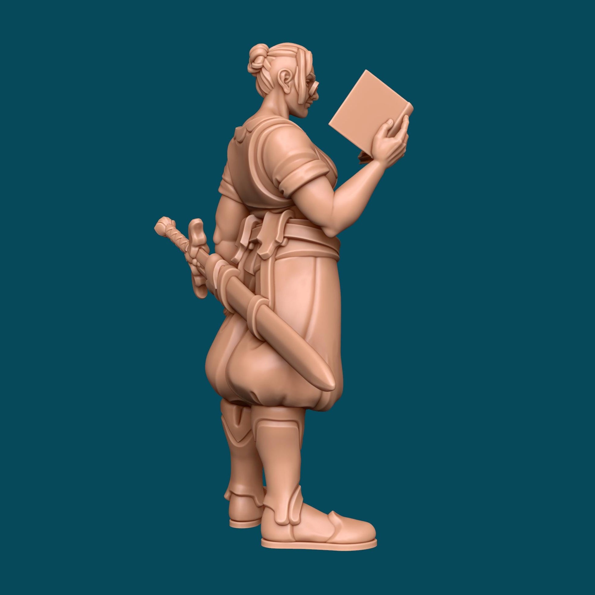 Ta'ar a Scholarly Goliath | D&D TTRPG Miniature | Awkward Penguin Minis