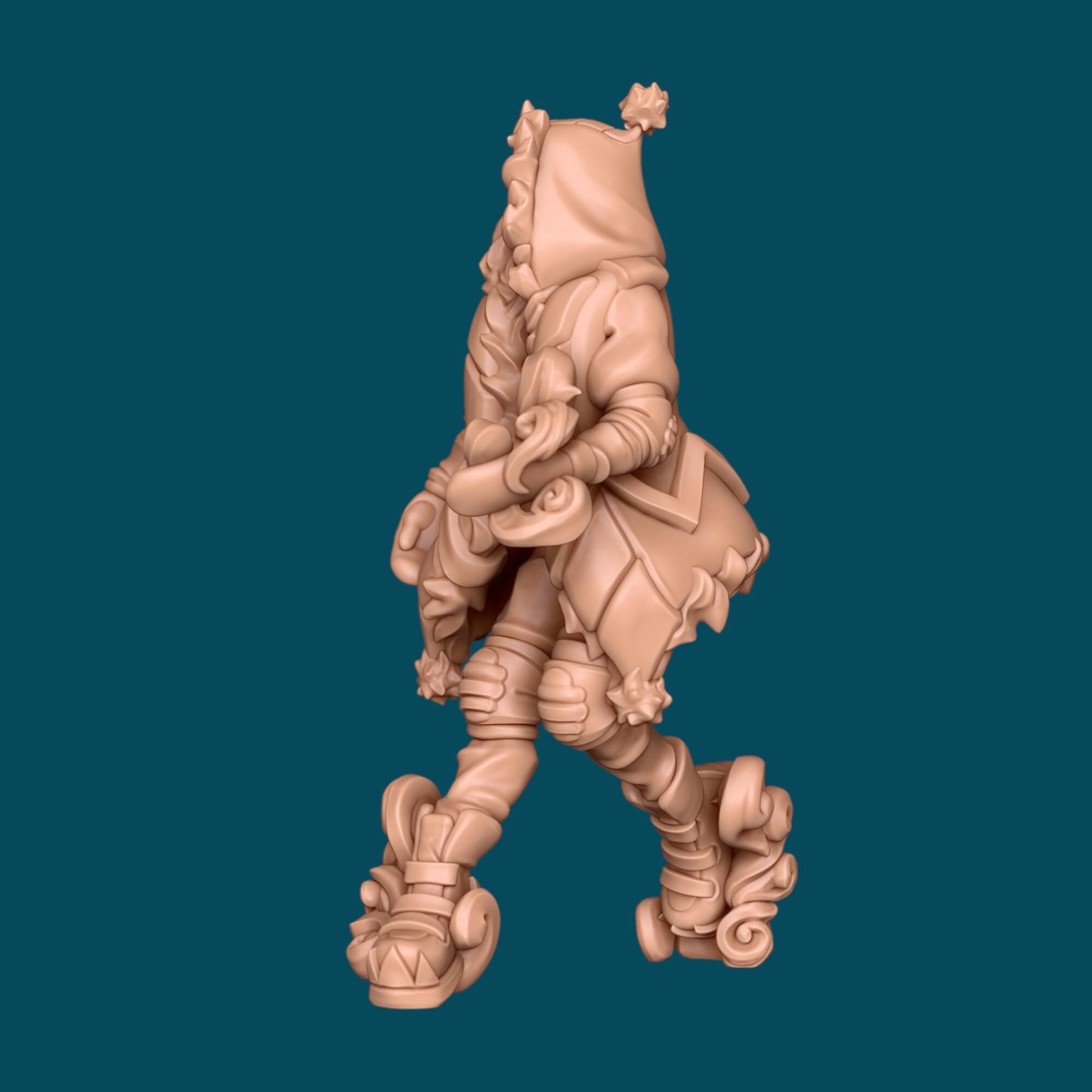 Tash a Winter Mage | D&D TTRPG Miniature | Awkward Penguin Minis