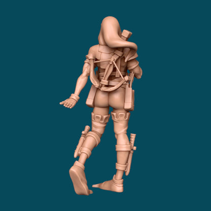 Whirlwind a Masked Menace | D&D TTRPG Miniature | Awkward Penguin Minis