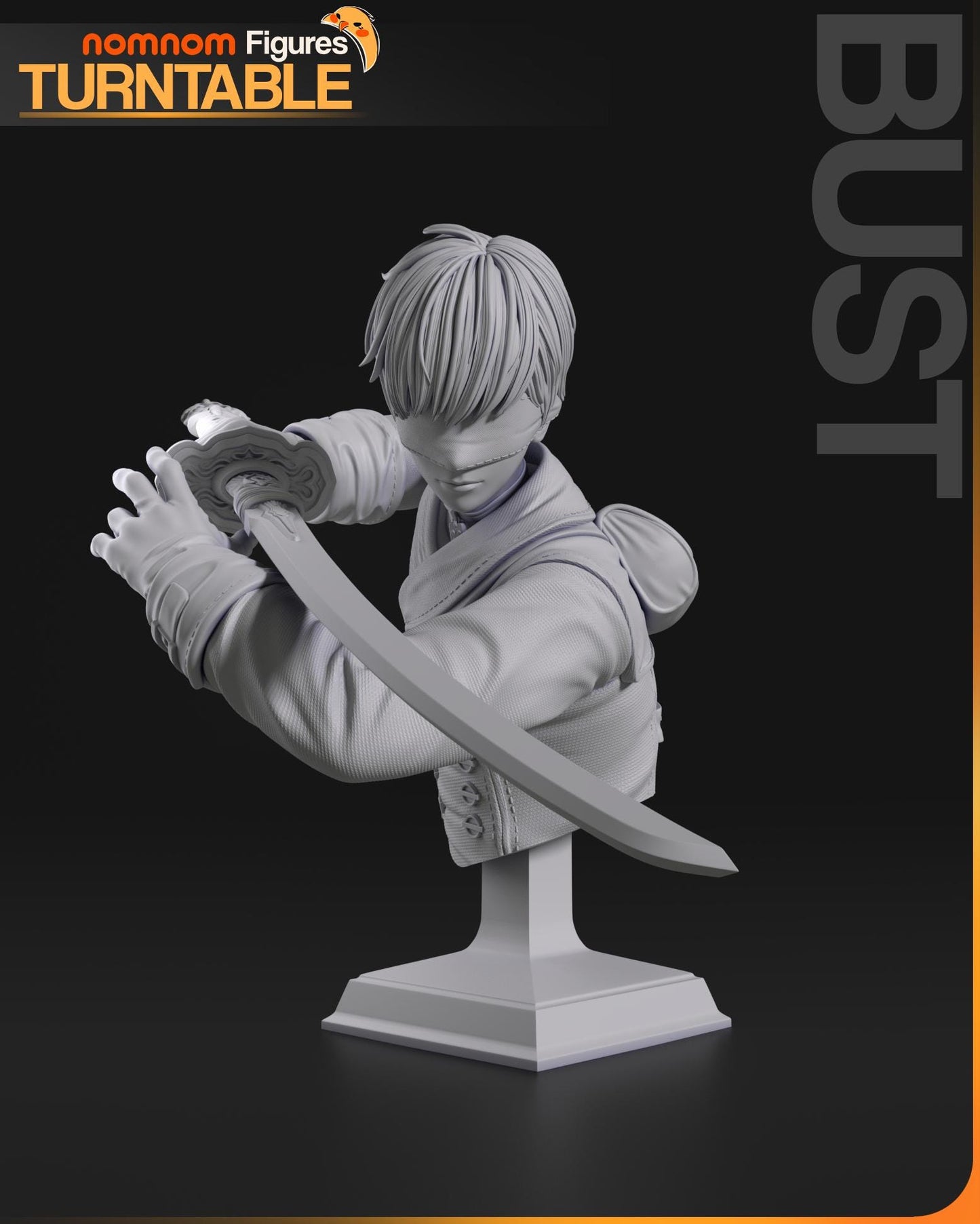 Scanner-Type Android | Resin Garage Kit Figure Game Fan Art | Nomnom Figures