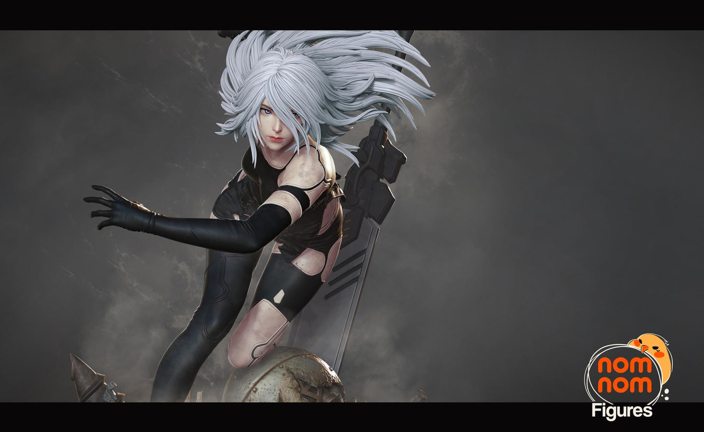 UR-Rarity Unit No 2 | Resin Garage Kit Figure Game Fan Art | Nomnom Figures