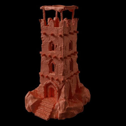Abandoned Desert Tower | TTRPG D&D Playable 3D Printed Building | MiniatureLand