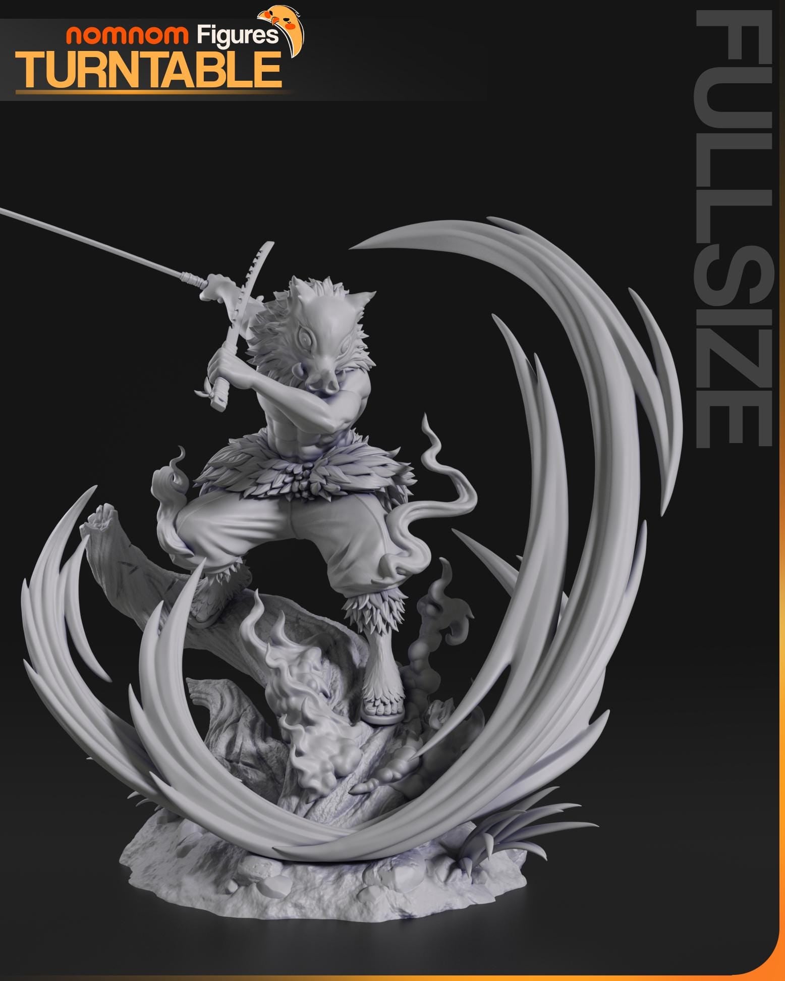 Wild Slayer | Resin Garage Kit Figure Anime Manga Fan Art | Nomnom Figures