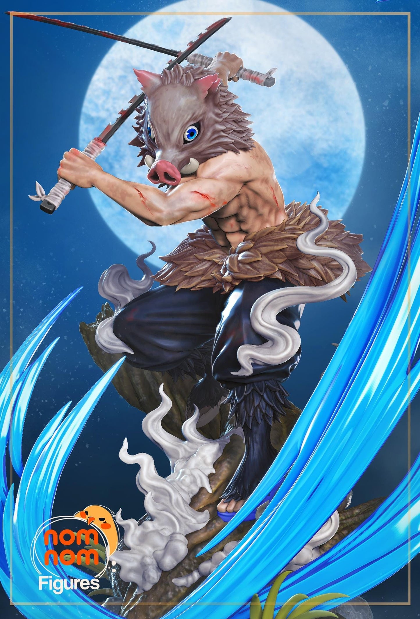 Wild Slayer | Resin Garage Kit Figure Anime Manga Fan Art | Nomnom Figures