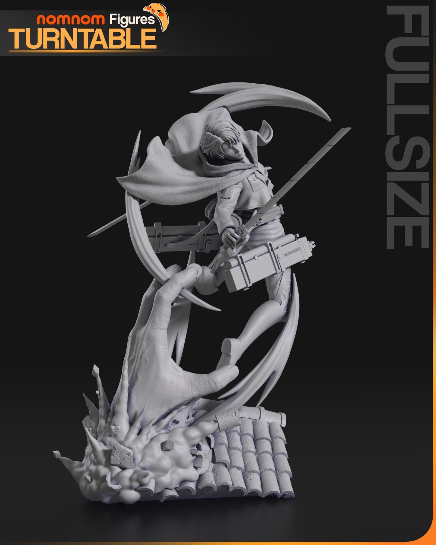 Squad Captain | Resin Garage Kit Figure Anime Manga Fan Art | Nomnom Figures