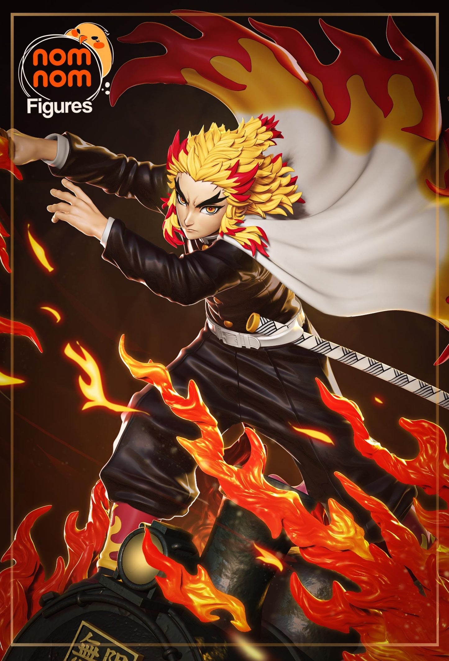 Fiery Big Brother | Resin Garage Kit Figure Anime Manga Fan Art | Nomnom Figures