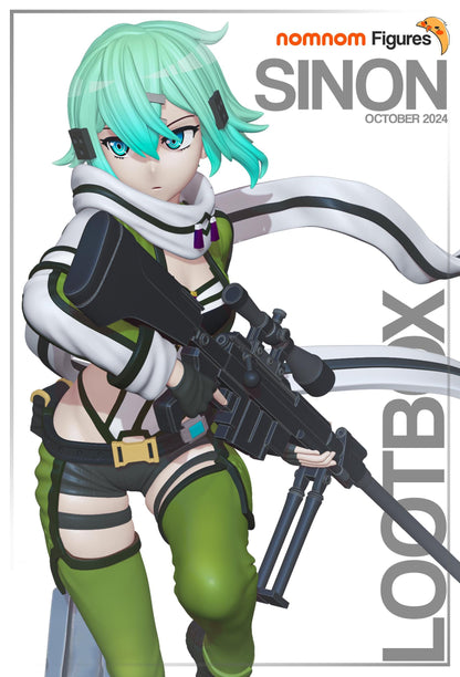 Sharpshooter | Resin Garage Kit Figure Anime Fan Art | Nomnom Figures