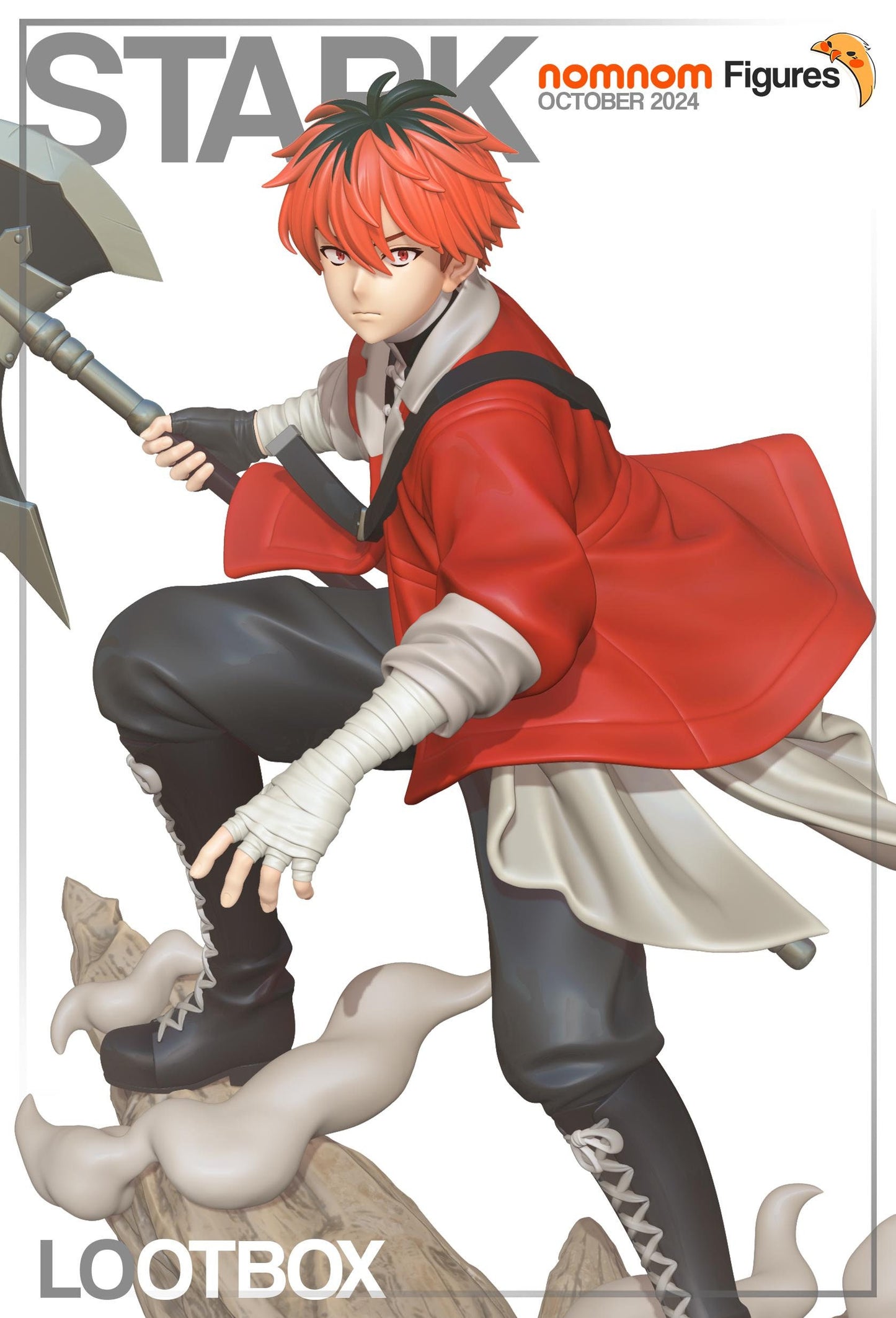 Heroic Adventurer | Resin Garage Kit Figure Anime Fan Art | Nomnom Figures