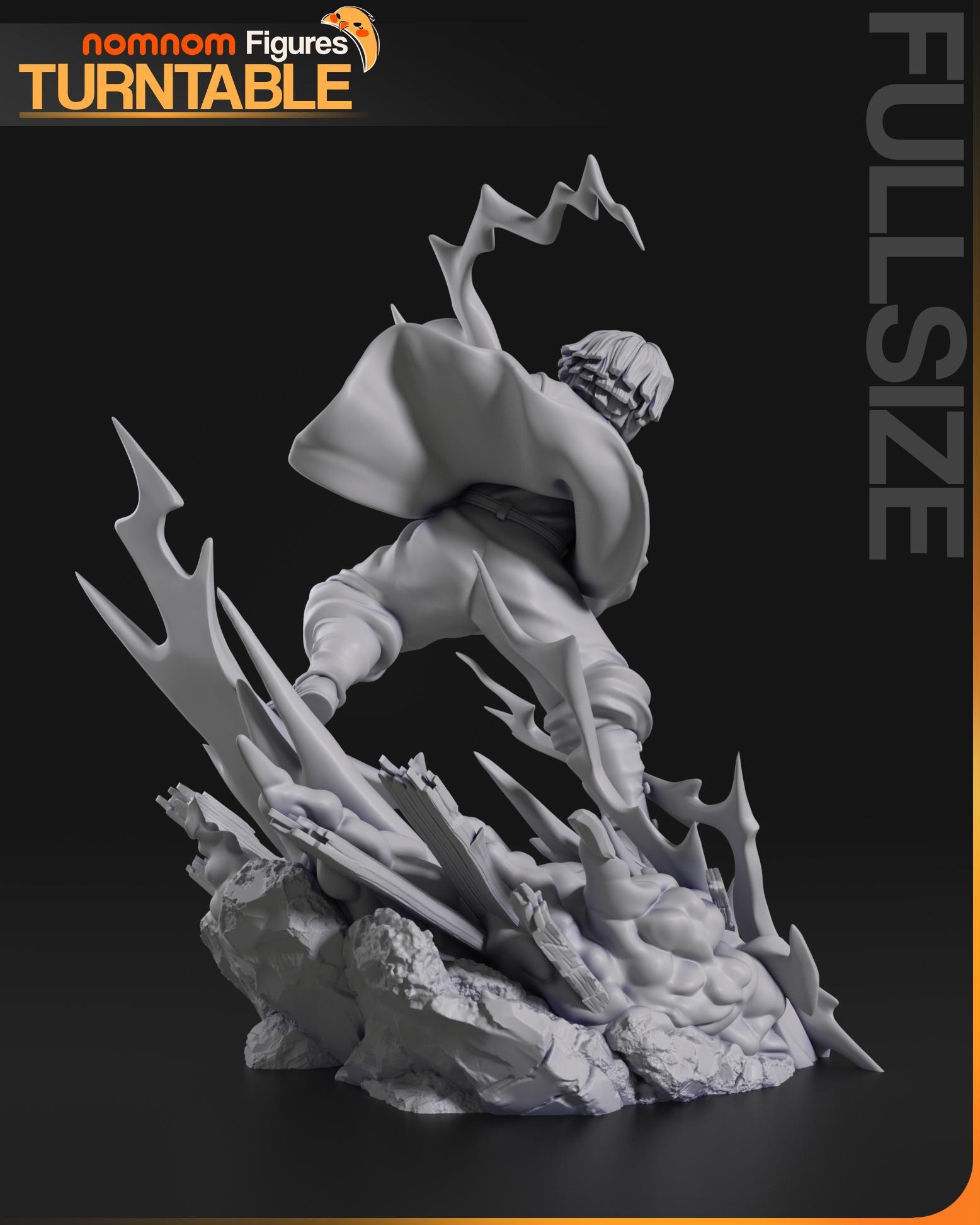 Lightning Slayer | Resin Garage Kit Figure Anime Manga Fan Art | Nomnom Figures