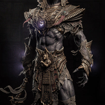 1:12 Egyptian God of Funerary Rites, Anubis | Resin Garage Kit Sculpture Anime Video Game Fan Art Statue | CA 3D Studios