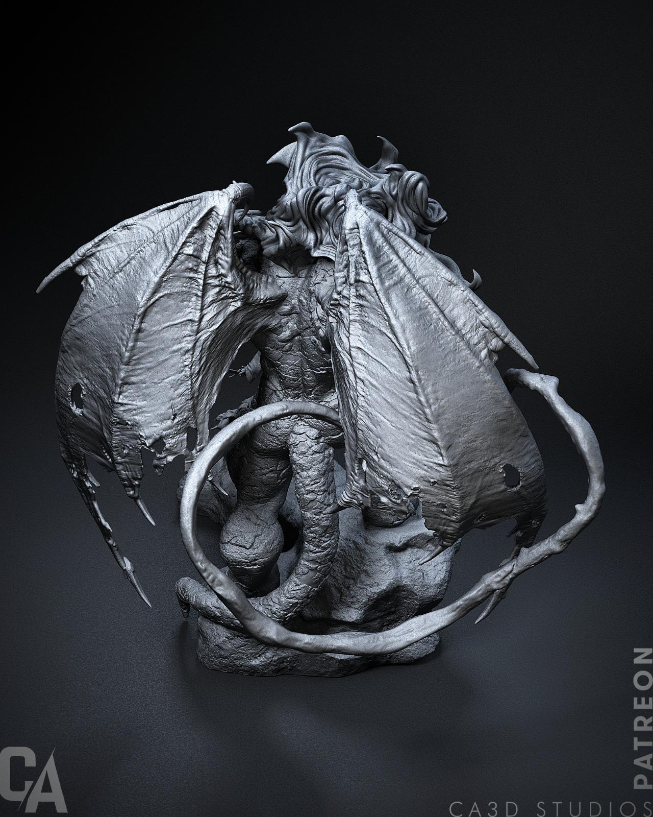 Fateful Encounter | Resin Garage Kit Sculpture Anime Video Game Fan Art Statue | CA 3D Studios