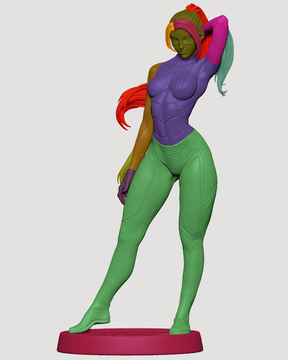 1:12 Crafty Black Cat | Resin Garage Kit Sculpture Anime Video Game Fan Art Statue | CA 3D Studios