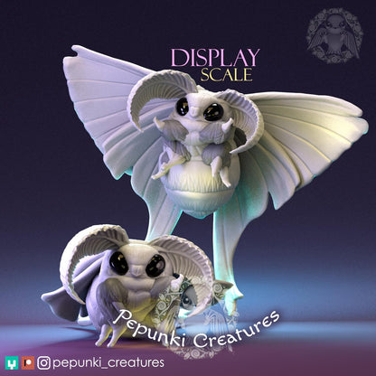 Little Moths | Display Scale | D&D TTRPG Miniature | Pepunki Creatures