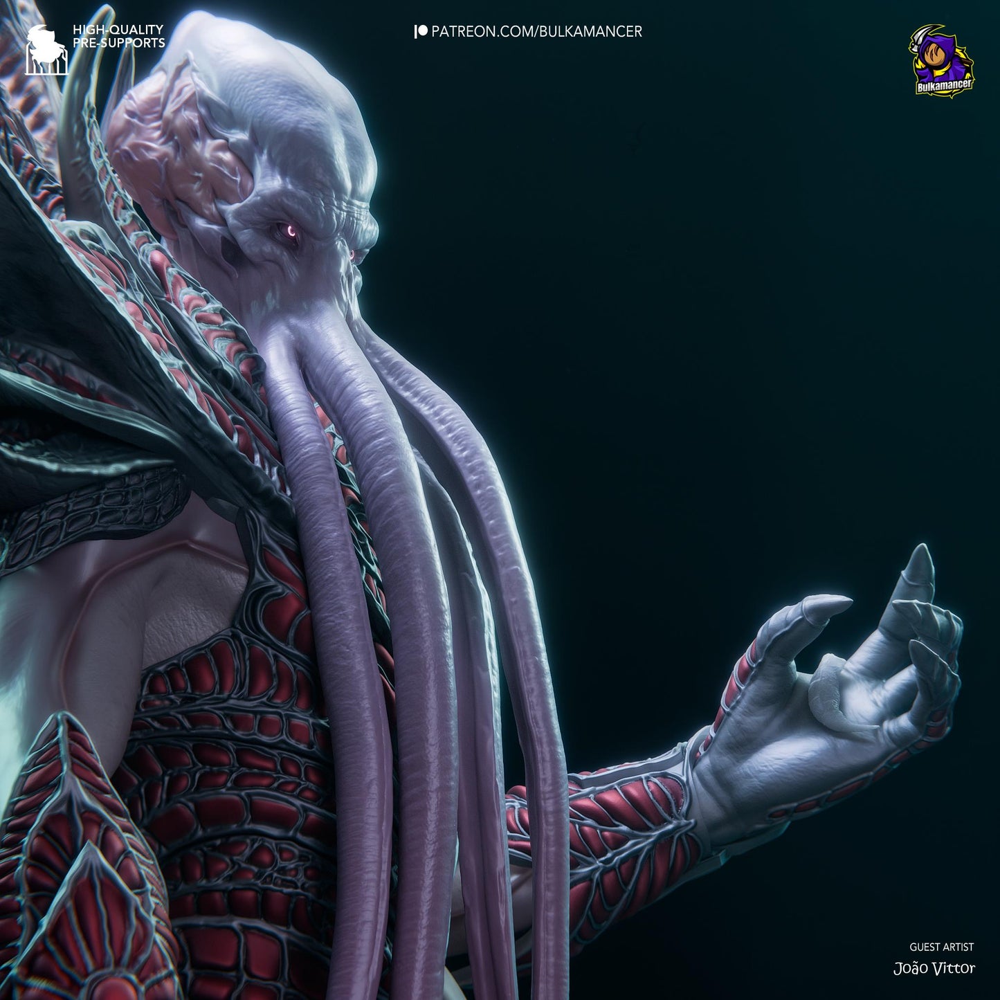 Sovereign | Resin Garage Kit Sculpture Anime Video Game Fan Art Statue | Bulkamancer Sculpts