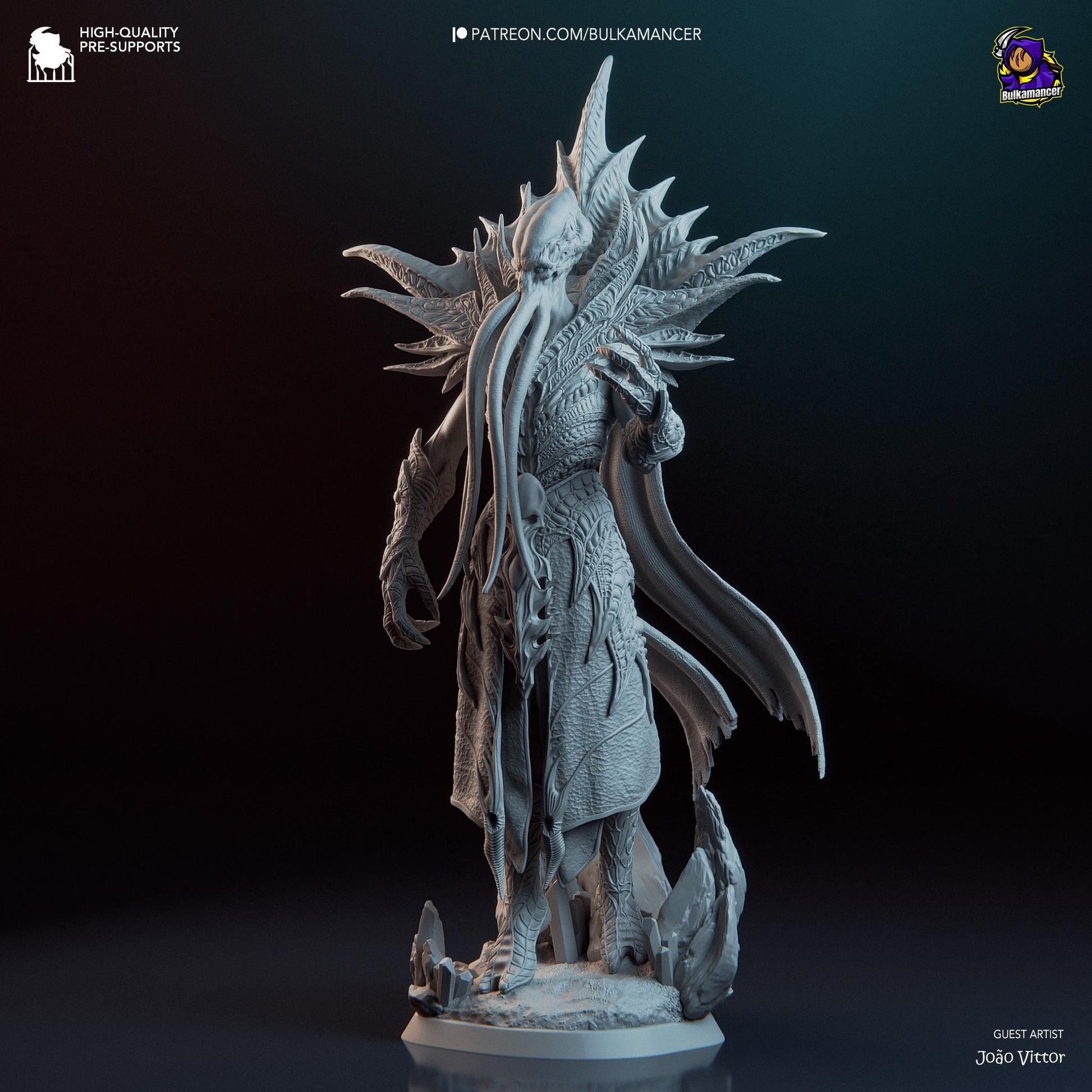 Sovereign | Resin Garage Kit Sculpture Anime Video Game Fan Art Statue | Bulkamancer Sculpts