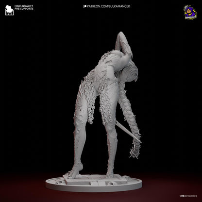 Adept of Murder | Resin Garage Kit Sculpture Anime Video Game Fan Art Statue | Bulkamancer Sculpts