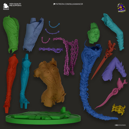 Adept of Murder | Resin Garage Kit Sculpture Anime Video Game Fan Art Statue | Bulkamancer Sculpts