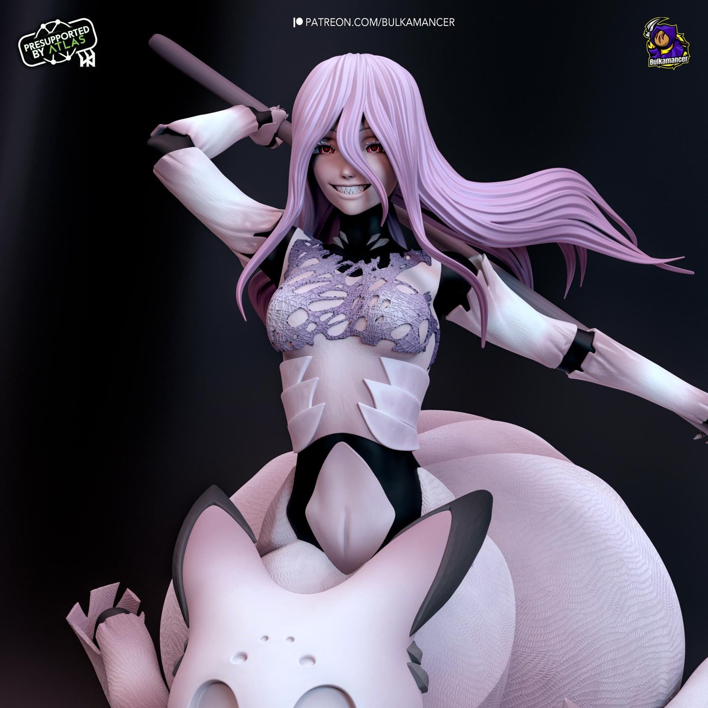 Arachne and Her Children | Resin Garage Kit Sculpture Anime Video Game Fan Art Statue | Bulkamancer Sculpts