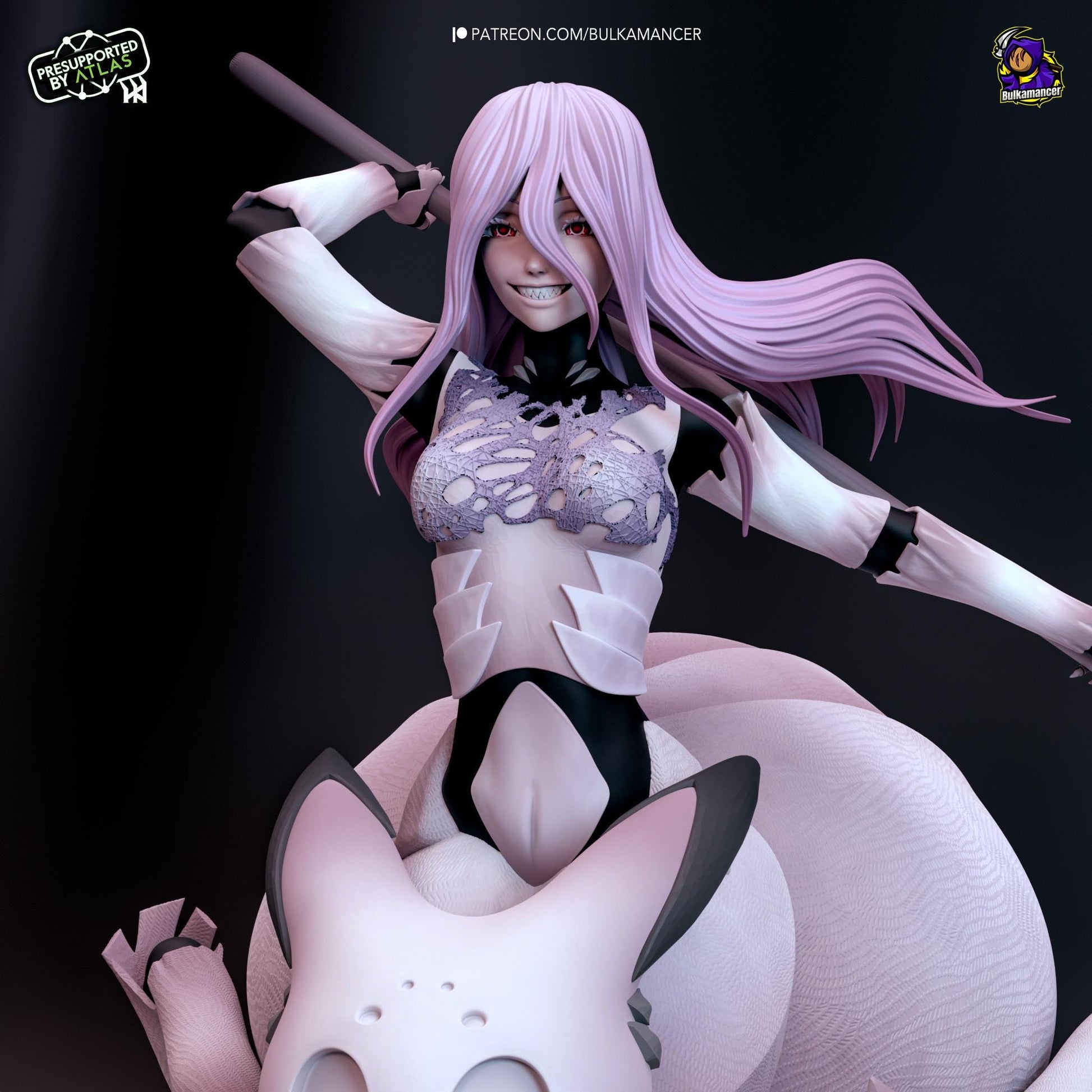 Arachne and Her Children | Resin Garage Kit Sculpture Anime Video Game Fan Art Statue | Bulkamancer Sculpts