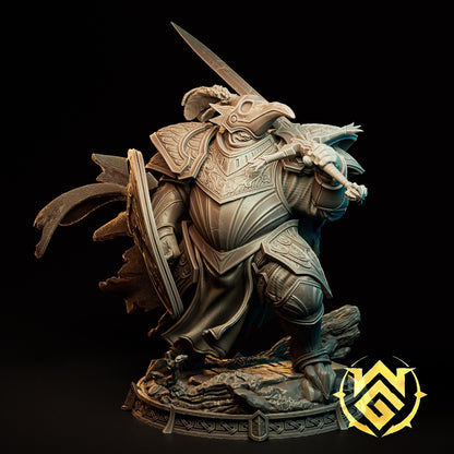 Crow Knight | TTRPG D&D Miniature | The Witchguild